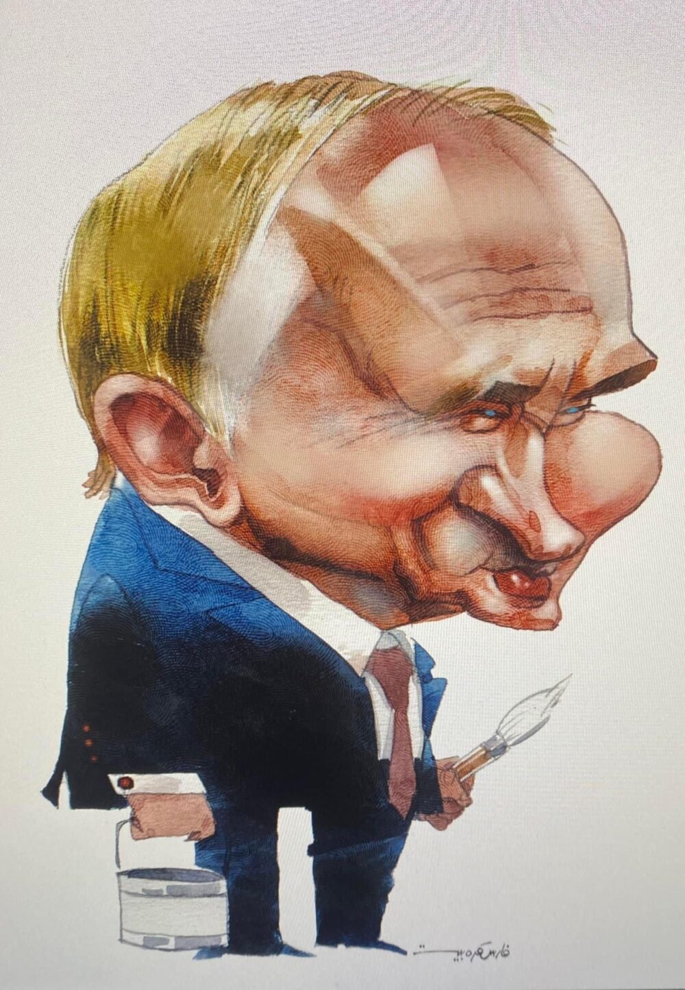 L’intriguant Poutine, élément d’une propagande